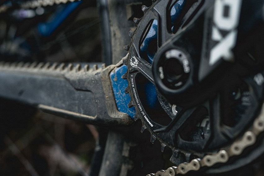 Ben Hildred llevó a cabo su reto con un plato SRAM de 34 dientes