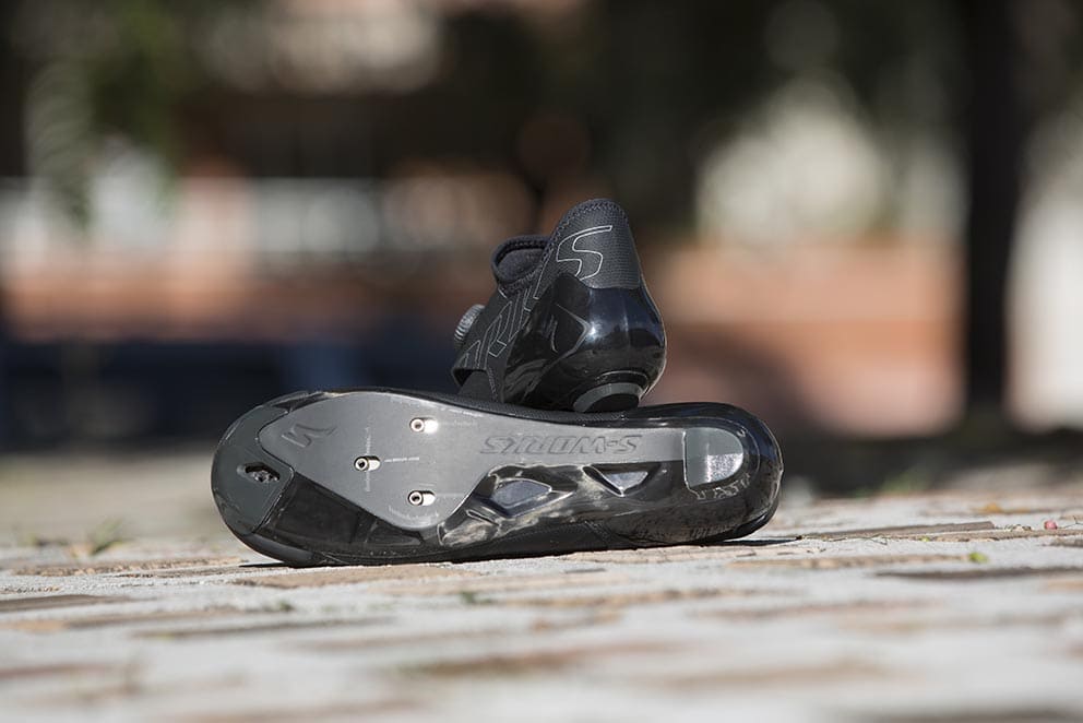 Índice de rigidez de 15 en la suela de carbono unidireccional de las S-Works Ares