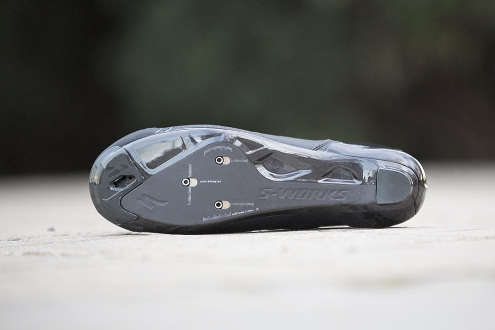 La suela de las S-Works Ares es la misma que la de las S-Works 7