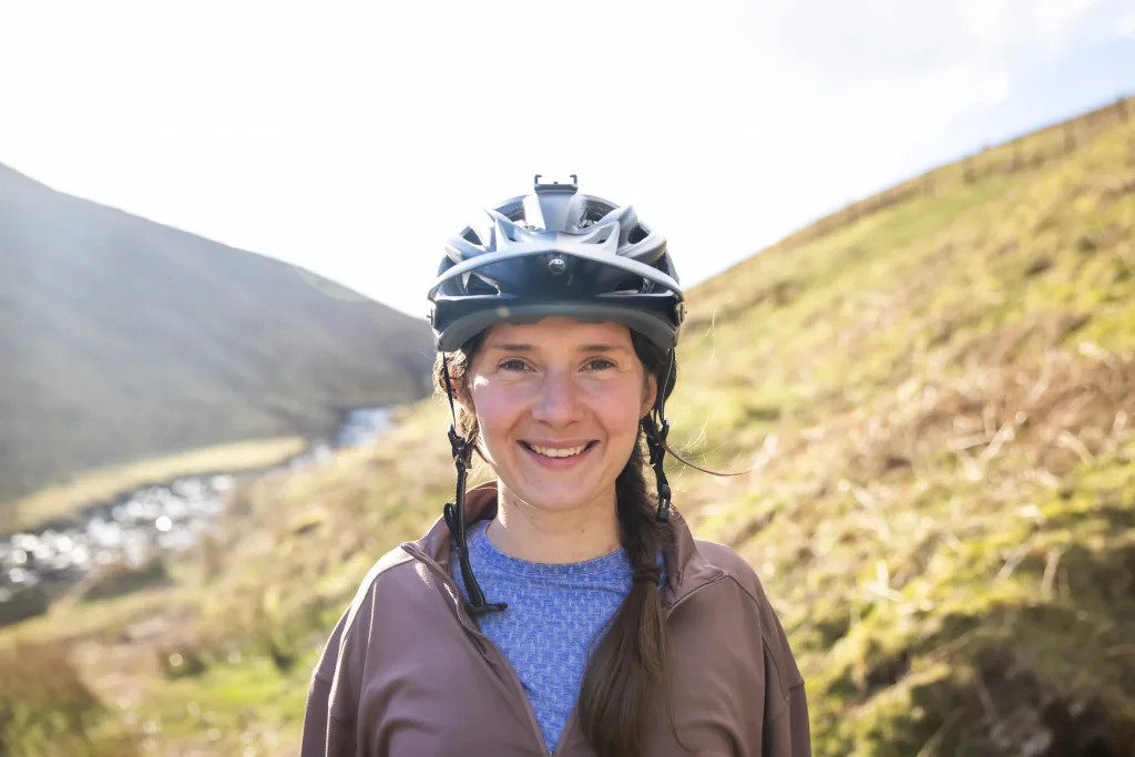 La rider galesa Manon Carpenter