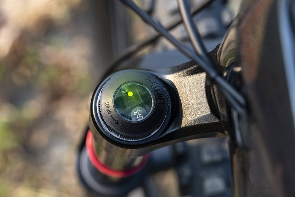 A día de hoy, solo la Trek Rail 2022 cuenta con la tecnología AirWiz de RockShox