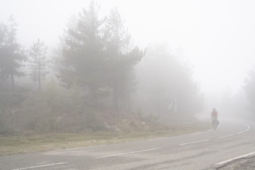 Ruta cicloturismo Córcega
