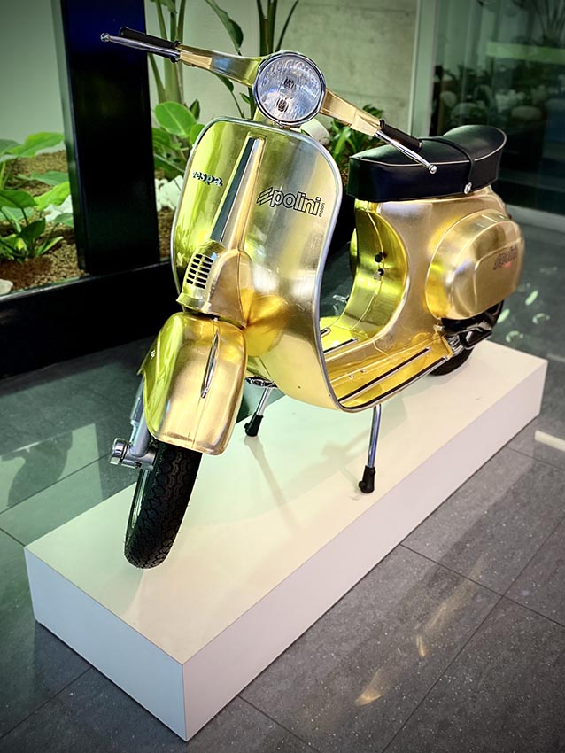 La Vespa de oro de Polini