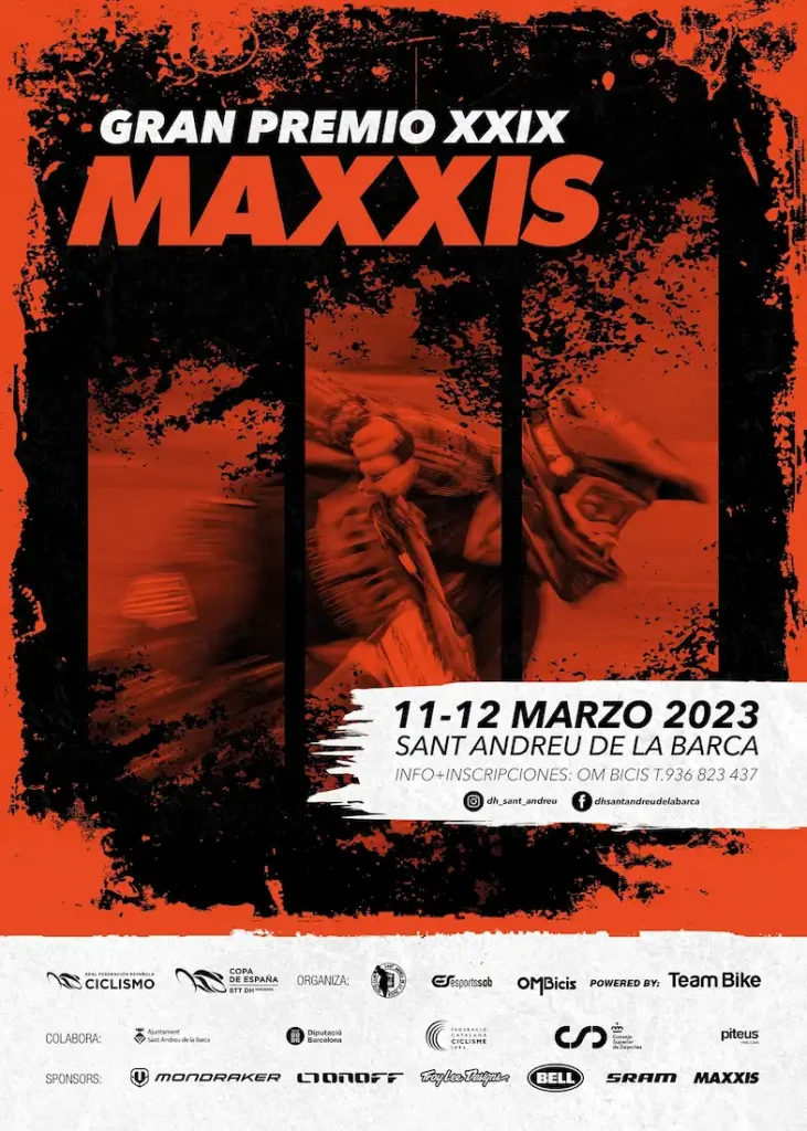 Cartel XXIX Gran Premio Maxxis Sant Andreu de la Barca