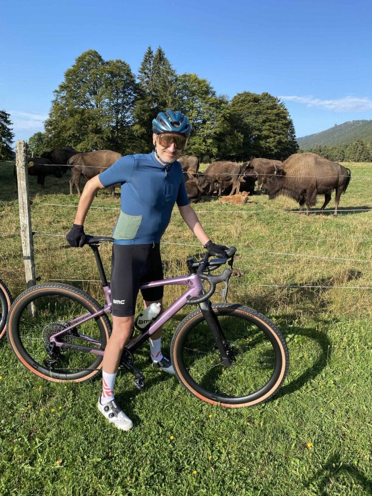 Durante las 4 salidas por Suiza nos cruzamos con todo tipo de fauna. ¡Incluso bisontes!