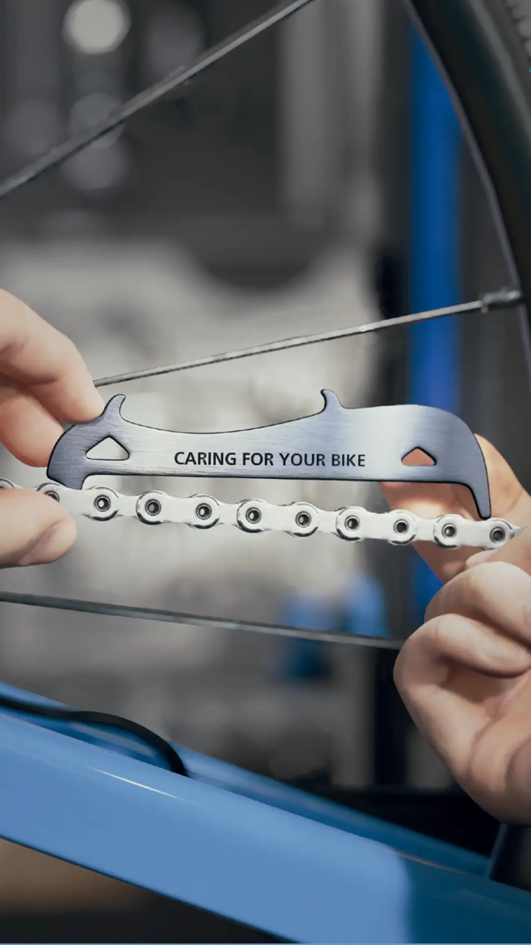 Medidor de cadena gratis con la compra de una cadena original Shimano