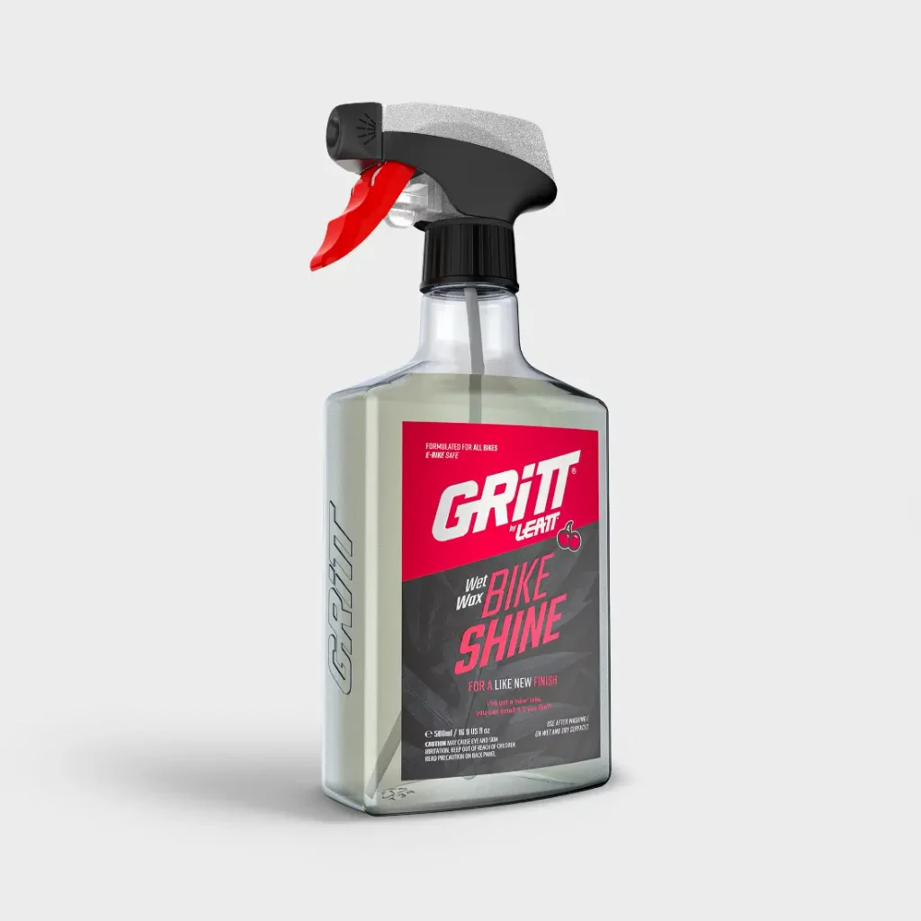 Botella con pulverizador Leatt Gritt Bike Shine.