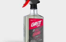 Botella con pulverizador Leatt Gritt Bike Shine.